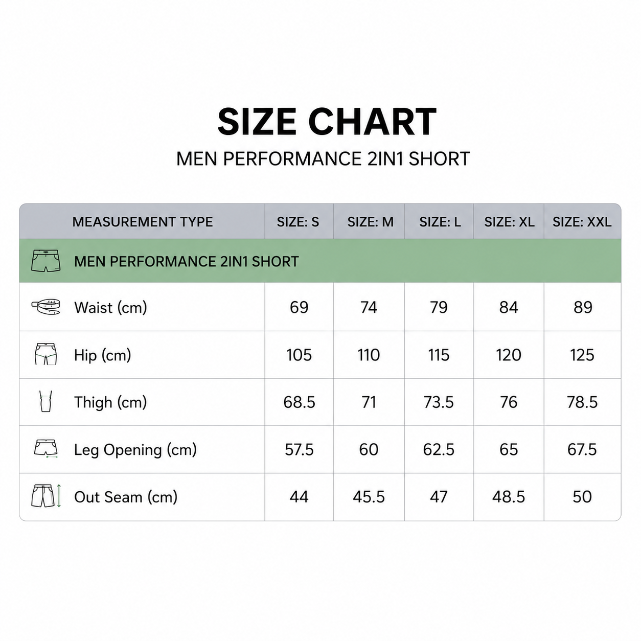 Performance 2-in-1 Shorts.